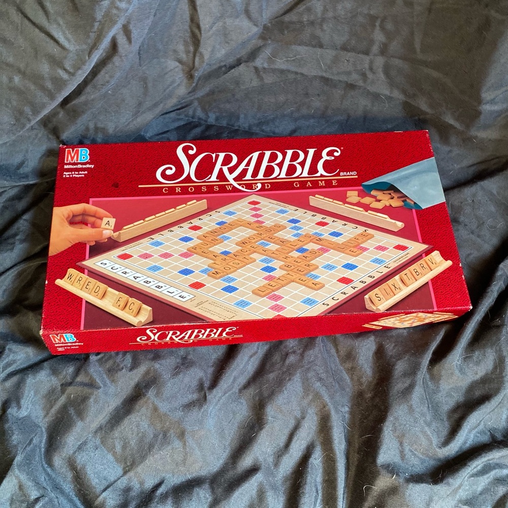 Scrabble Crossword Game by MB - Classic Red Edition